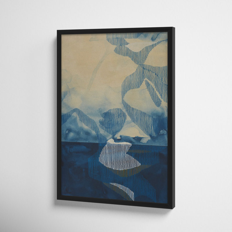 Far North 1 by Jacques Pilon, 20" H x 14" W x 1.25" D, Black