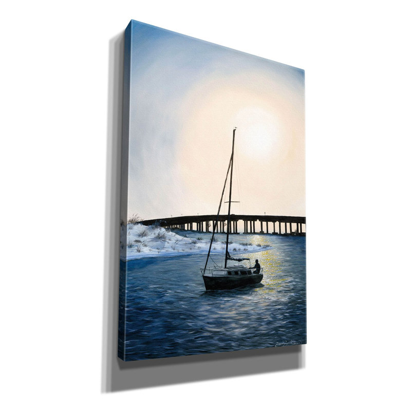 «Vivianne Days End On Canvas» par Dann Spider Warren, H 18 po x l 12 po x P 0,75 po