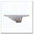 36''x18'' Bathroom Sink with Three Holes (8" Centerset), Resin Bathroom Vanity Sink Top with Overflow
