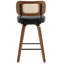 Swivel Upholstered Counter Stool-967829992