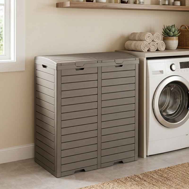 Poubelle intérieure 62 gallons , Gray