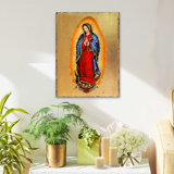 Lady Of Guadalupe Print by G.DeBrekht