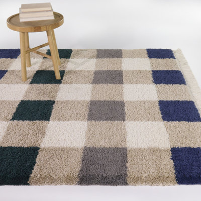 Tapis bleu / vert Donovyn