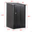 Remise de rangement en acier l 3,3 pi x P 3 pi-121427679-121427678