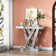 Amla 35.43"Console Table and Wall Mirror Set