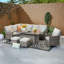 Nine-seat Corner Sofa With Ice Bucket Lift Table-889609587