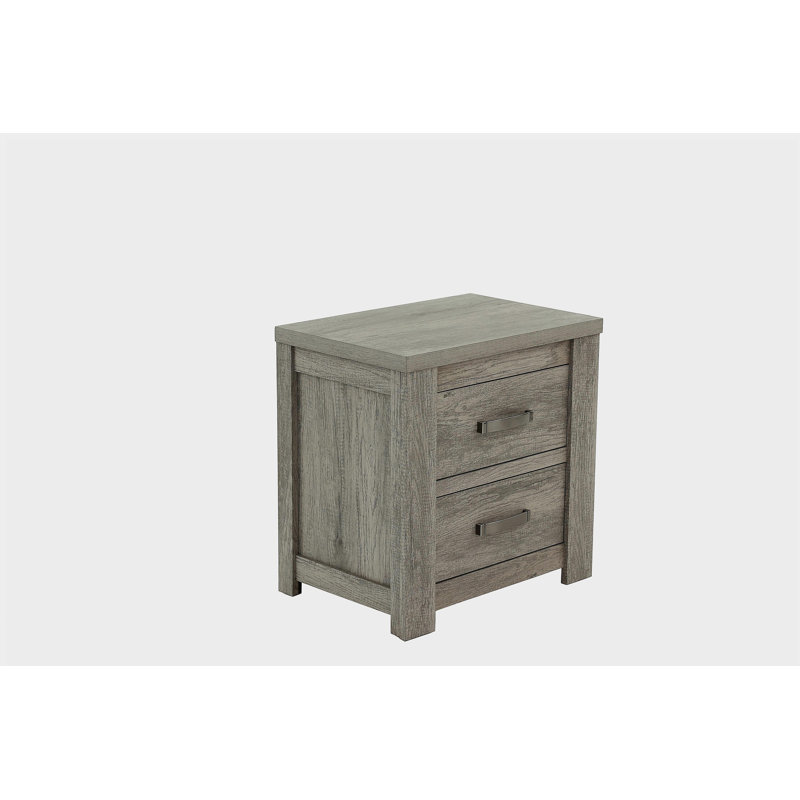 NIGHTSTAND in Light Gray Oak