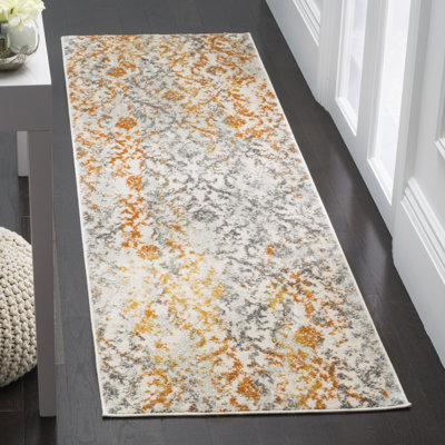 Christa Gray/Orange Rug