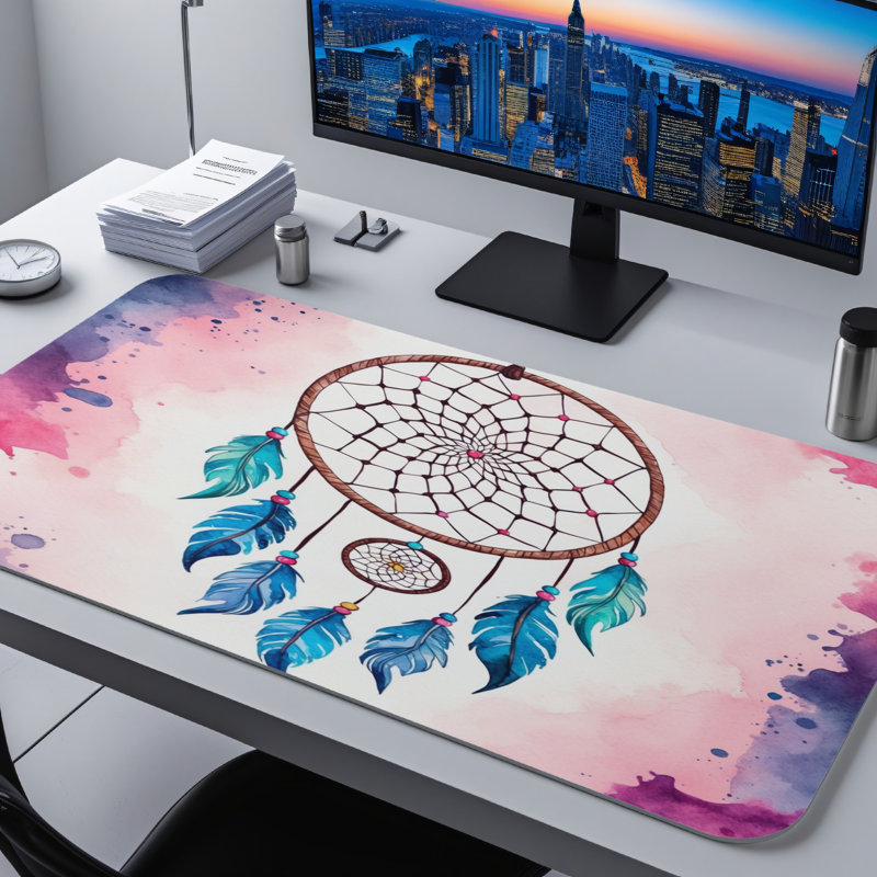 Polyester Desk Pad, 23.6x13.8