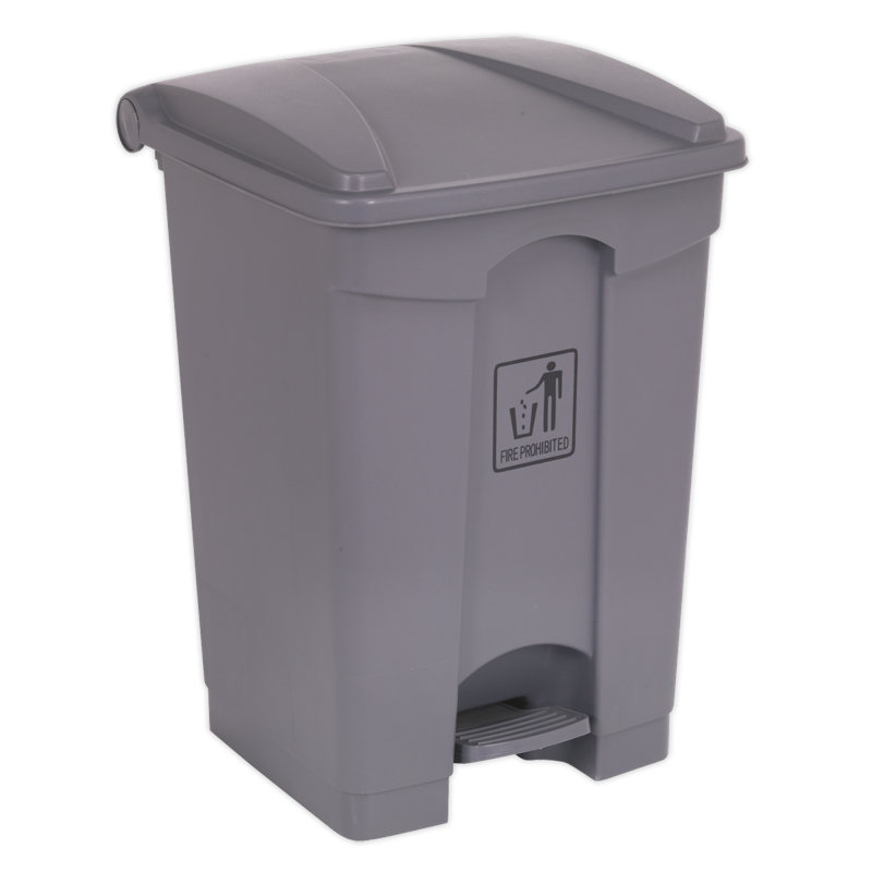 Shirely Plastic Step On Rubbish Bin - 45L