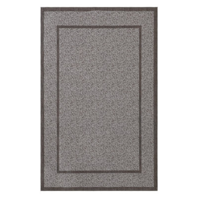 Tapis d'intérieur ultra mince - antidérapant, résistant aux marques et aux intempéries, facile à nettoyer et à séchage rapide - idéal pour la salle à manger, la chambre à coucher ou la cour arrière - 8 x 10 pi (244 x 305 cm) - Spécifications américaines
