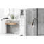 Armoire blanche à 3 tiroirs et 3 tablettes réglables, conçue pour la chambre à coucher, la cuisine et la salle de bain