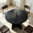 Round Dining Table for 4 Farmhouse Kitchen Table-187398501