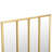Samar Iron Window Pane Wall Mirror