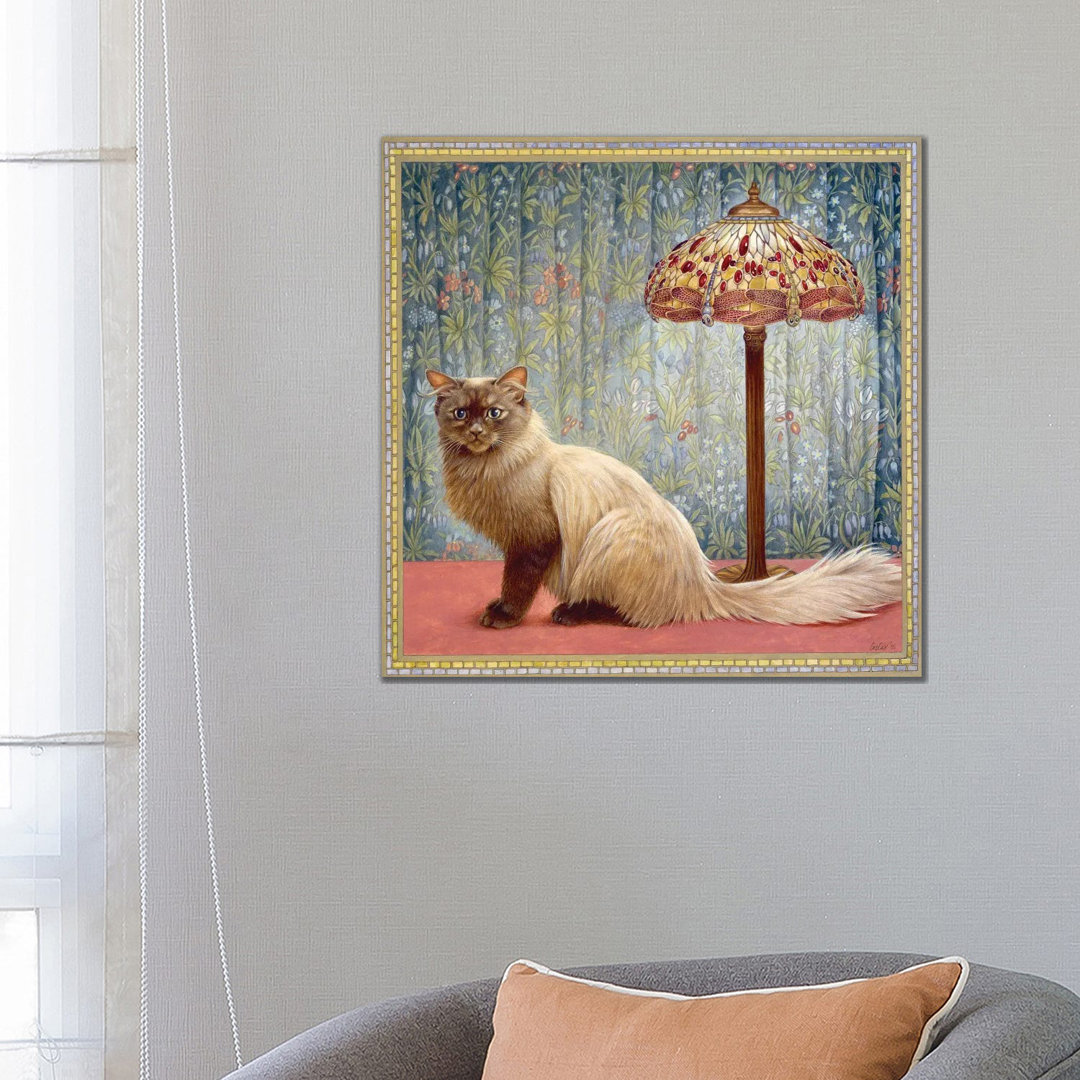 Odette's Alice von Ivory Cats - No Frame Gallery-Wrapped Canvas Giclée on Canvas