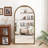 Iron Arch Retro Full Length Mirror With Supporting Feet, For Living Room, Bedroom-797526318-797526316