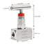 Valve à aiguille droite 1/4 "NPT