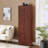 Tall Storage Cabinet With 8 Doors And 4 Shelves, Wall Storage Cabinet-884178087