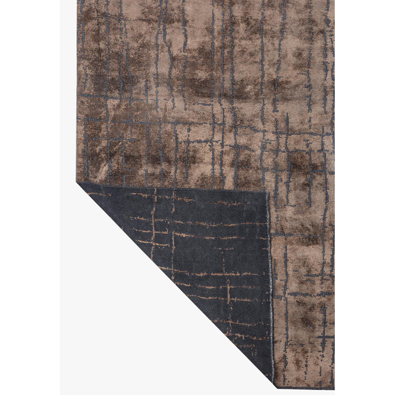 Rapture Abstract Area Rug, Rectangle 6'7" x 8'3"