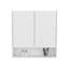 Pharmacie, 2 portes, 4 tablettes