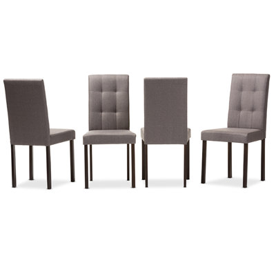 Guzzi 19'' H Tufted Upholstered Parsons Chair