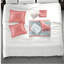 Ensembles de literie élégants Boho, édredon en polyester de style corail pour la maison
