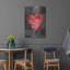 Luxe Patchwork «Patch Heart Pink Grey» par Rachel C «Patch Heart Pink Grey» par Rachel Caldwell-101617167
