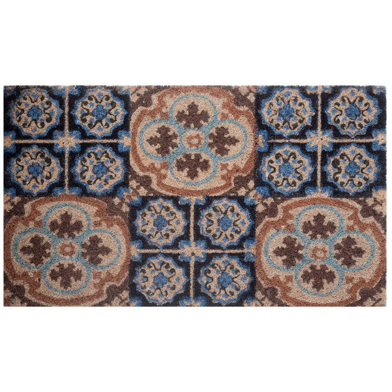 Zechariah Non-Slip Indoor Doormat, 70cm W x 40cm L