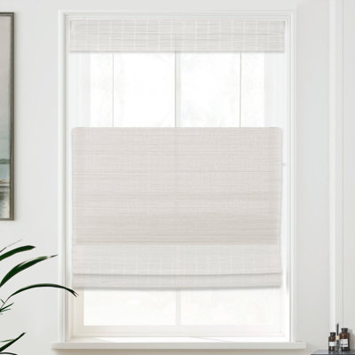 Sheer Bamboo Roman Shade