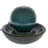 Donlon Modern Green Ceramic Tabletop Water Fountain with Orb