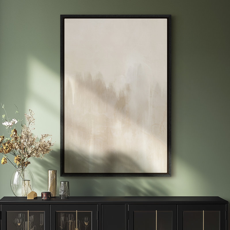 Art mural encadré, impressions abstraites murales pour chambre à coucher - 16 po x 24 po, H 24 po x l 16 po, Noir