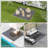 Outsunny Reversible Outdoor Rug-1564255346