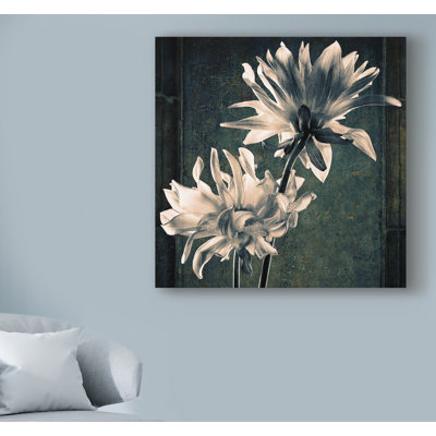 « two unconnaîts texture », reproduction de photo sur toile tendue