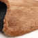 Tachiana Hand Tufted Shaggy Rust Area Rug