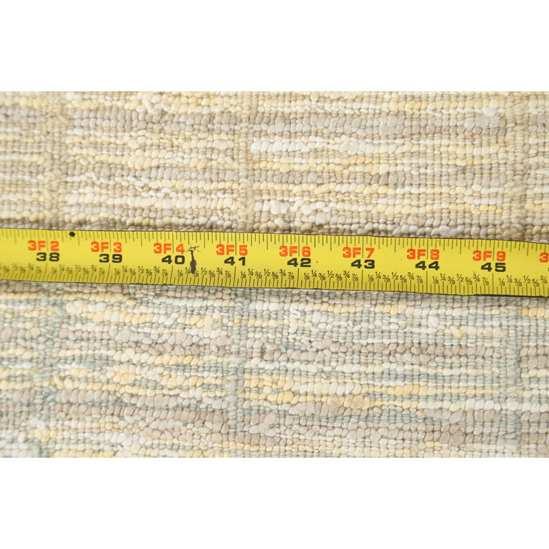 Tapis contemporain en laine noué à la main 5 x 8