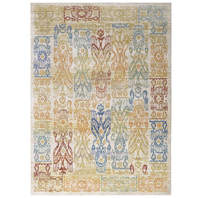Modway Solimar Distressed Southwestern Aztec Area Rug