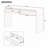Storage Wood Console Table-705229042