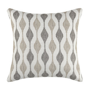 Boyega Geometric Polyester Throw Pillow