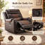 Faux Leather Recliner