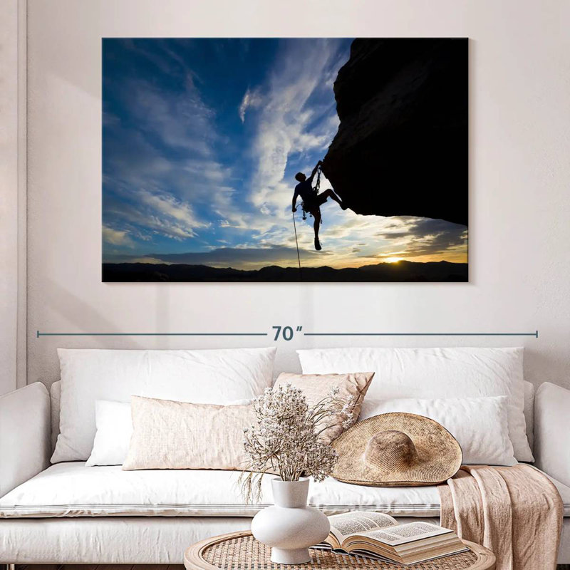 Sireci Keep Climbing, 34" H x 51" W