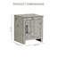 Table d'appoint Floryn Rustique
