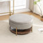Repose-pieds rond avec rangement Charyn-119044833