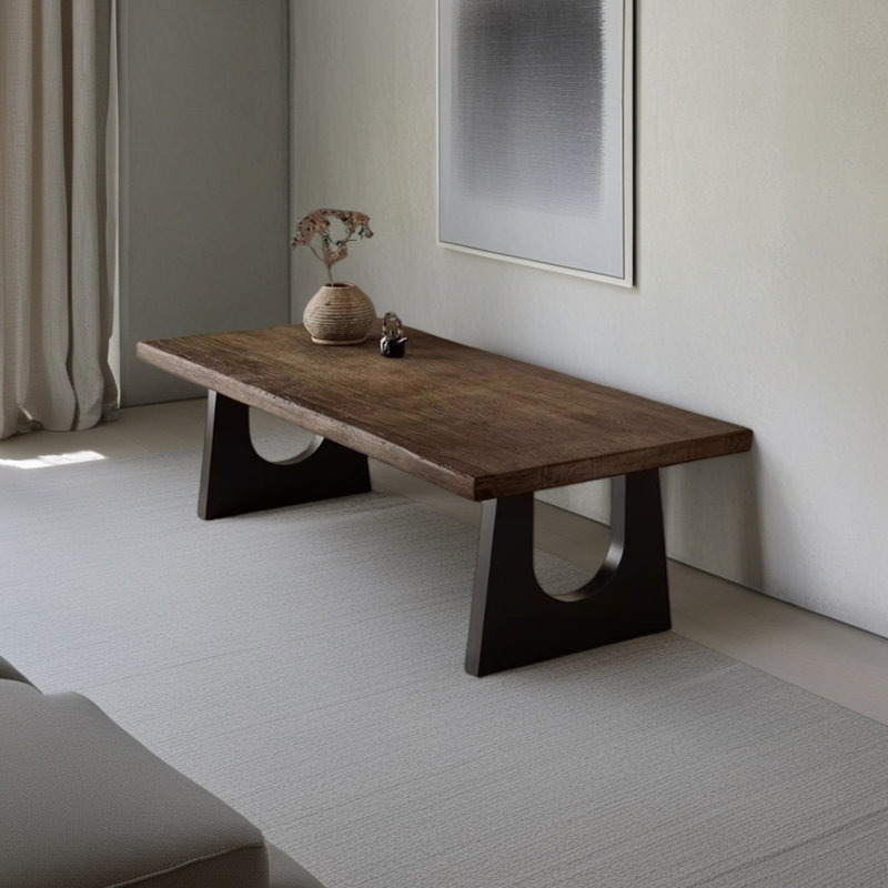 Bureau en pin naturel de style industriel, H 29,52 po x l 51,18 po x P 27,55 po