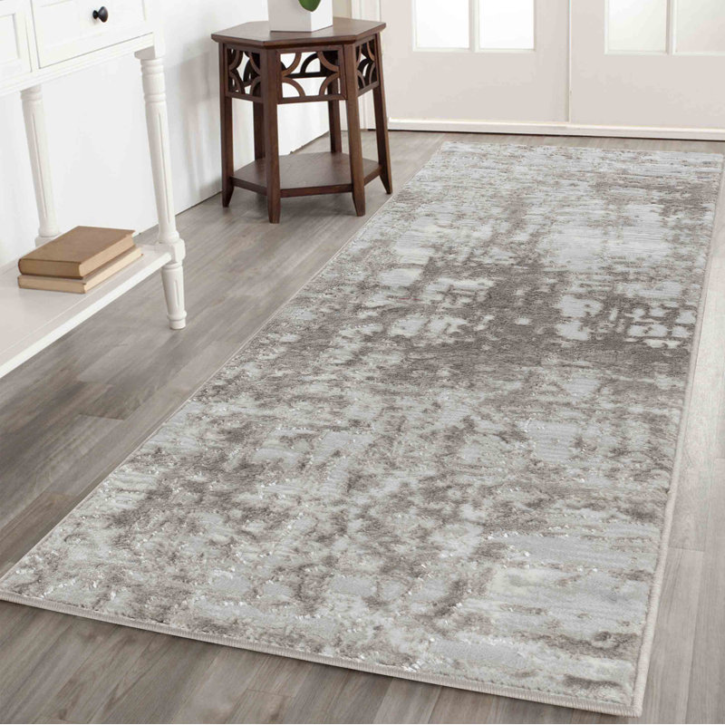 Santangelo Abstract Area Rug, Runner 60 x 220cm