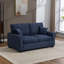 2 Seater Linen Blend Sofa Bed-660268143