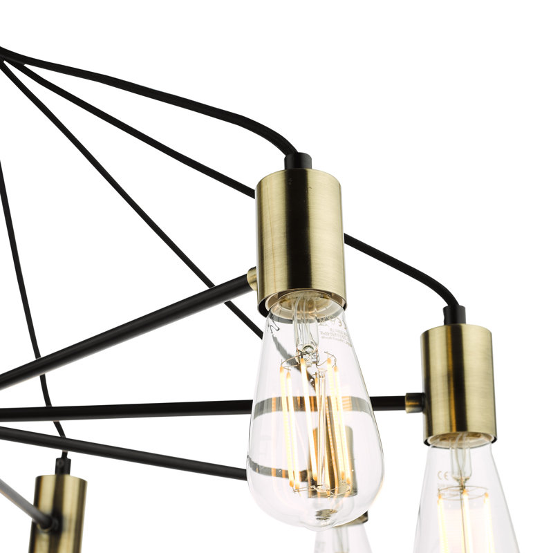 Azair 8 - Light Black Pendant