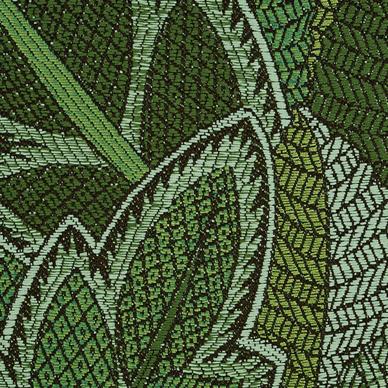 Tissu de la forêt japonaise, Vert