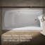 Baignoire tourbillon encastrée 72 po. X 36 po. Mariposa-6952492-89286505