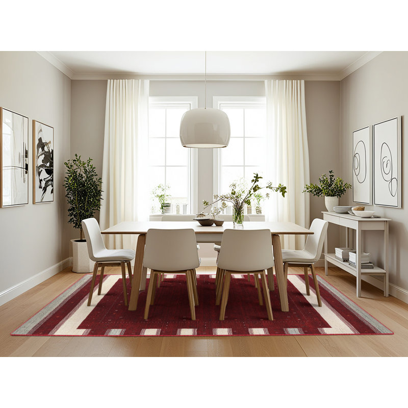 Tapis beige/brun contemporain, Rectangle 7 pi x 10 pi