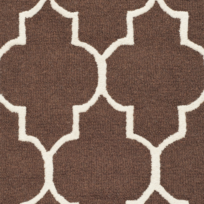 Cambridge Hand Tufted Wool Geometric Rug, Rectangle 9' x 12'